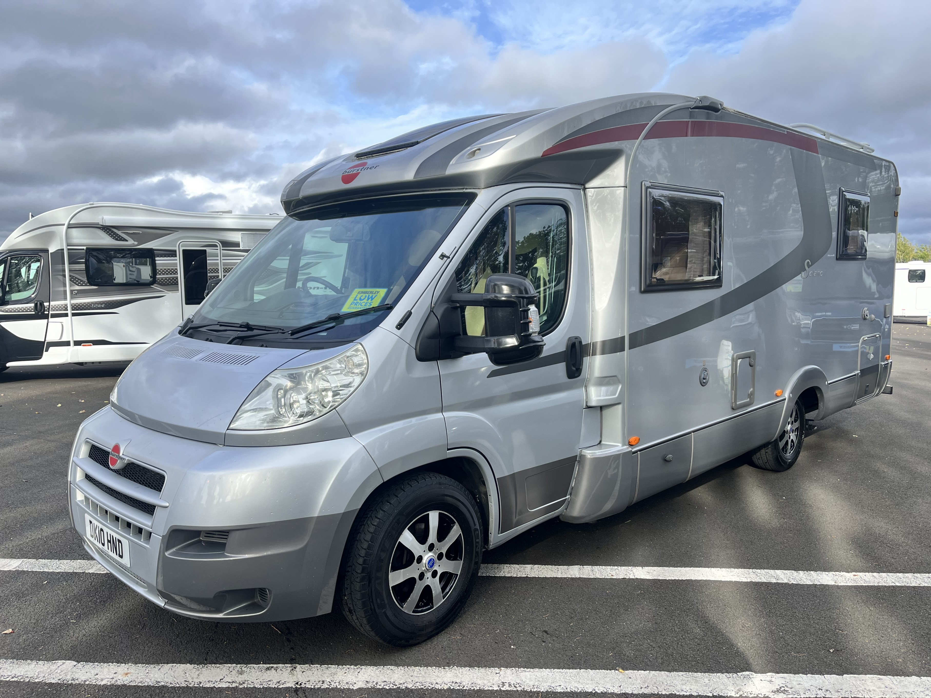 2010 Burstner Solano T720 3.0 Fiat Manual 3 Berth 2010